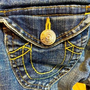 True Religion Girl’s Straight leg jeans size 10